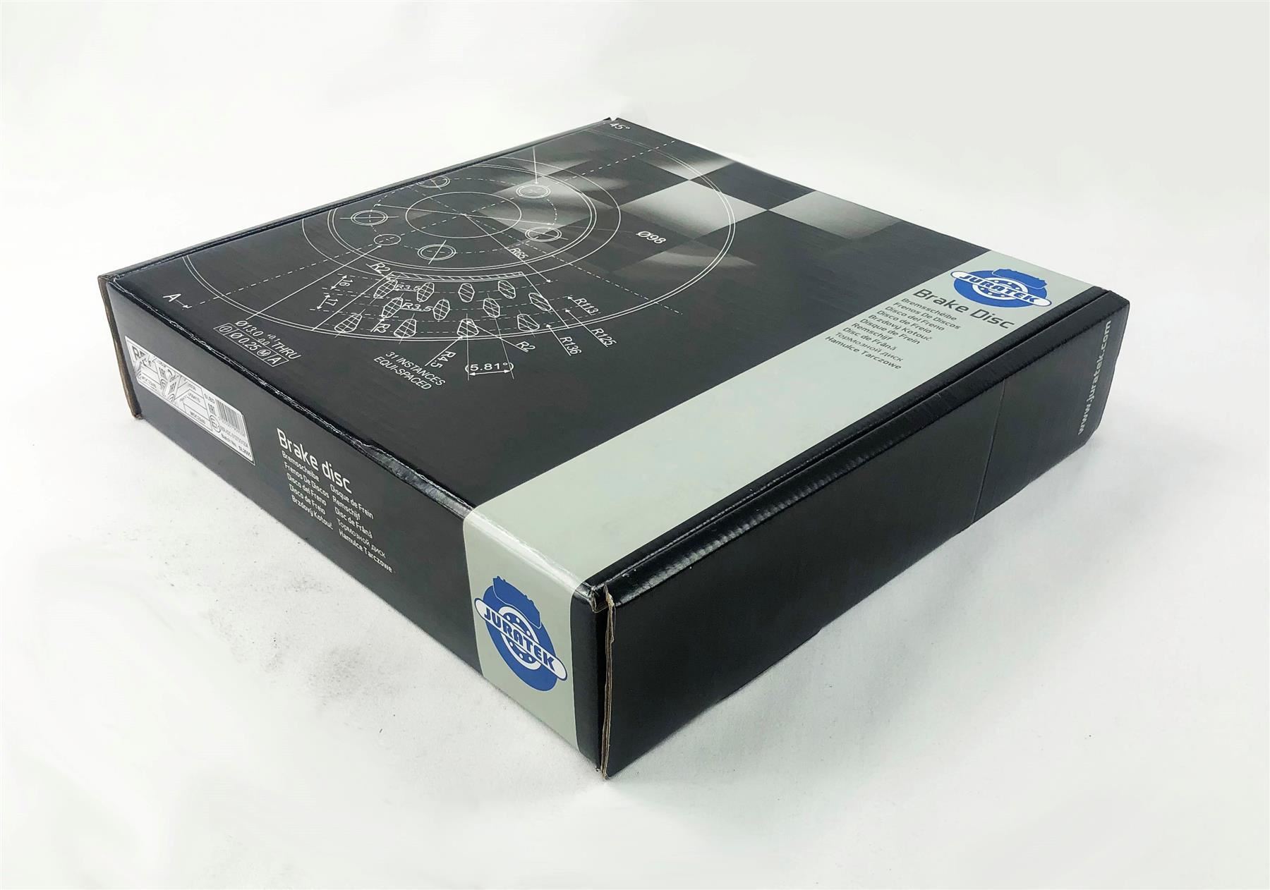 JURATEK PAIR OF FRONT BRAKE DISCS FOR AUDI A8 SALOON 2.8 QUATTRO Popularny