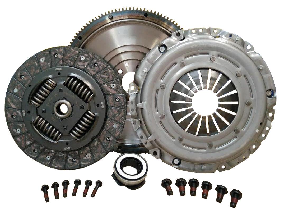 SOLID FLYWHEEL CONVERSION CLUTCH KIT FIT VW CADDY III 20042010 1.9 TDI