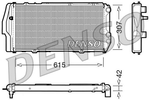8a4960000 радиатор denso