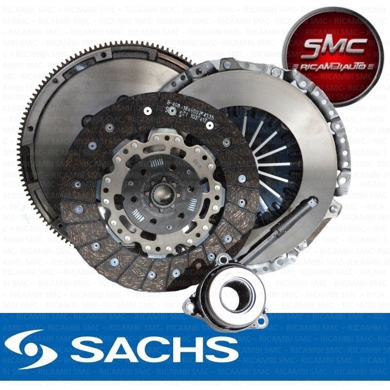 DUAL MASS FLYWHEEL + CLUTCH KIT SACHS SKODA OCTAVIA 1Z3 1Z5 2.0 TDI