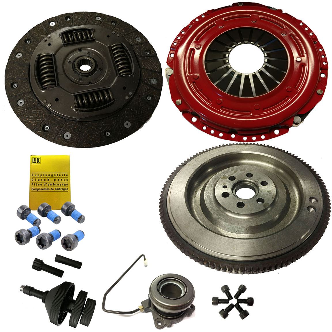 BOLTS AND CSC FOR VAUXHALL SIGNUM 1.9 CDTI 16V 1910CCM 150HP FLYWHEEL CLUTCH