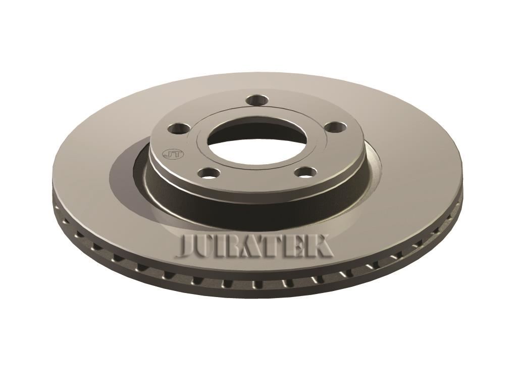 JURATEK PAIR OF FRONT BRAKE DISCS FOR AUDI A8 SALOON 2.8 QUATTRO Popularny