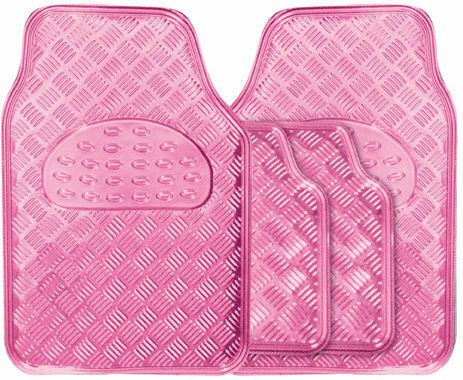 Juego de 4 tapetes de coche para adaptarse a Renault Scenic Ii acabado metálico juego de 4 opciones de colores - Imagen 5 de 6