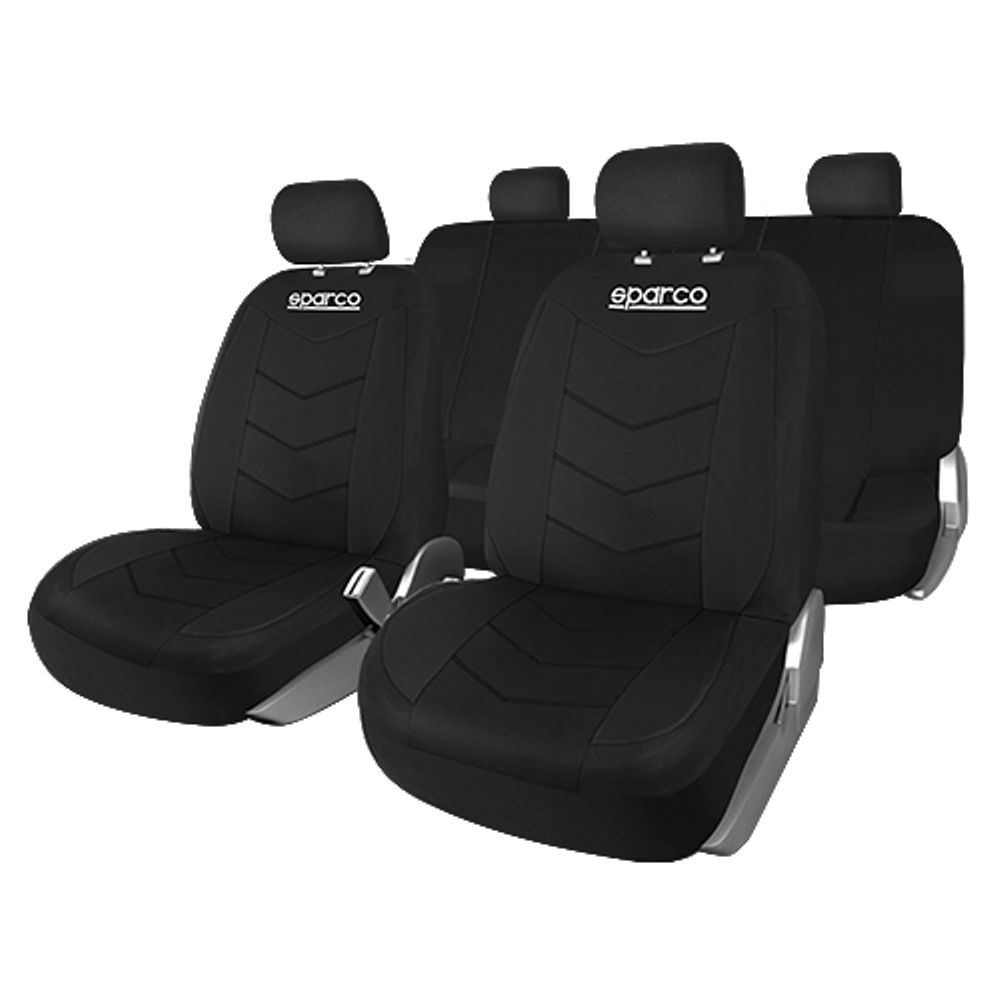 Car Seat Cover Set To Fit Renault Captur, Piece Set Sparco