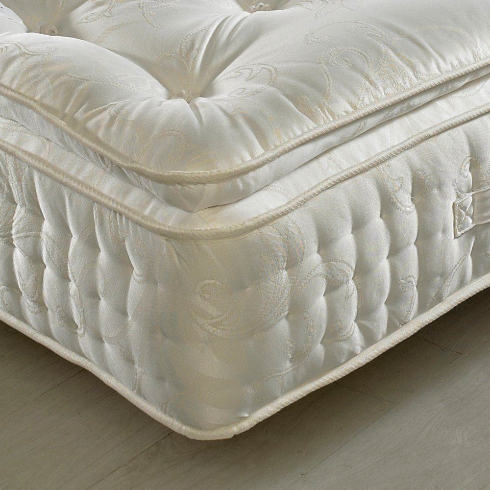 4ft6 Double Organic 2000 Pocket Sprung Pillow Top Mattress