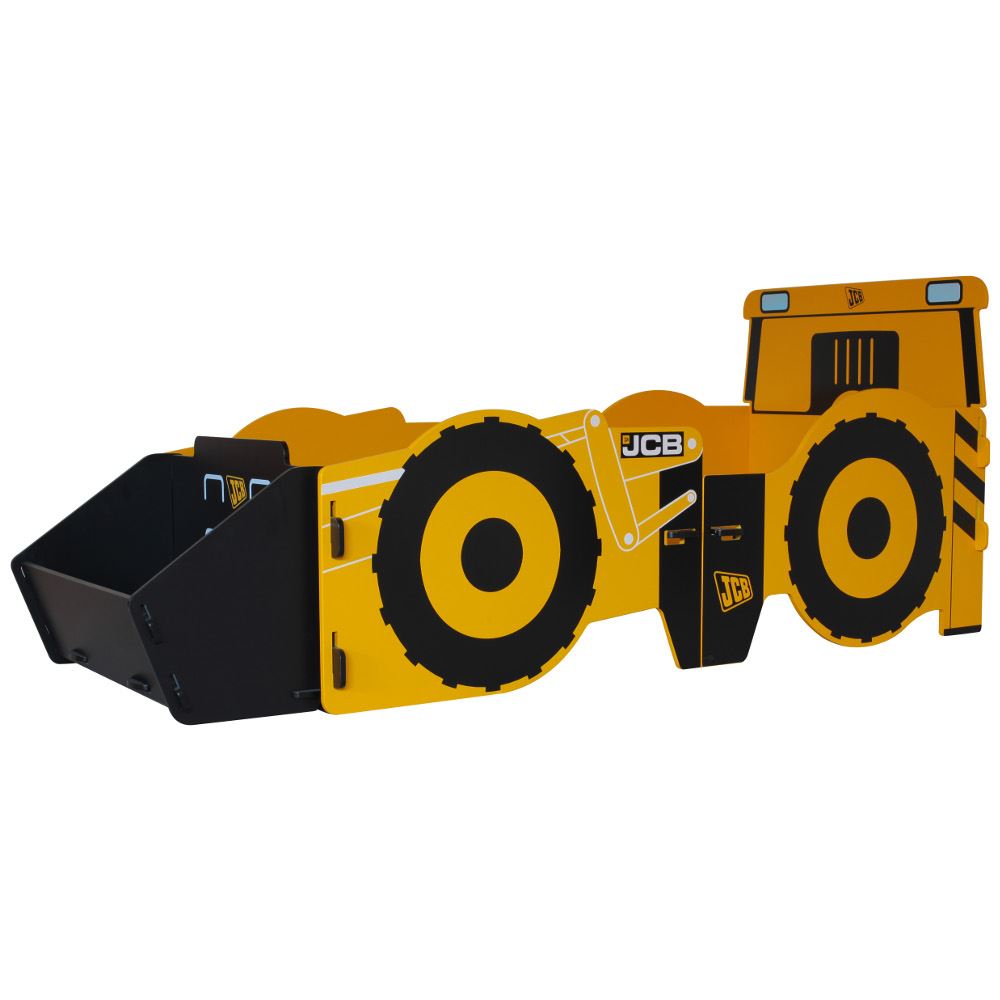 JCB Digger Kids Toddler Bed Bedroom Set inc Desk, Bedside ...