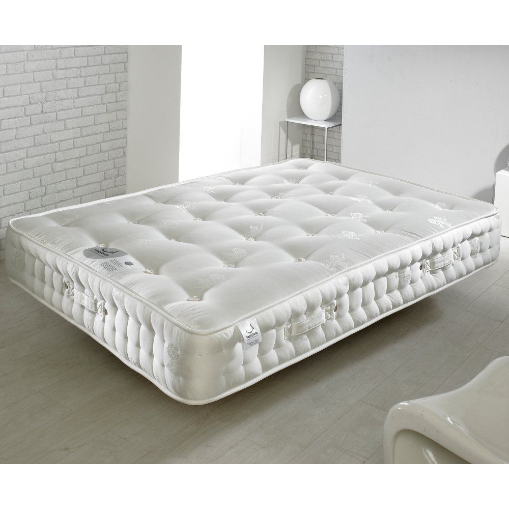 Happy Beds Mattress 4ft6 Double Organic 1400 Pocket Sprung Medium