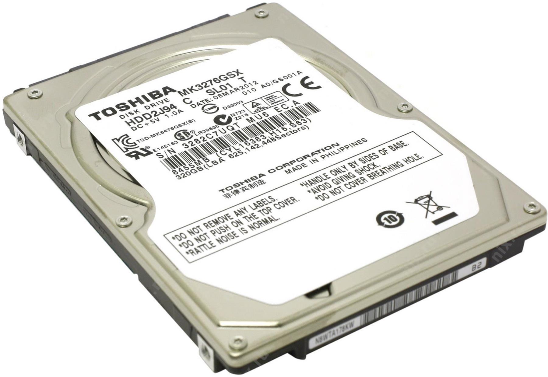 320GB Internal Hard Drive 2.5" Laptop HDD SATA 5400RPM 320 GB Top Brand