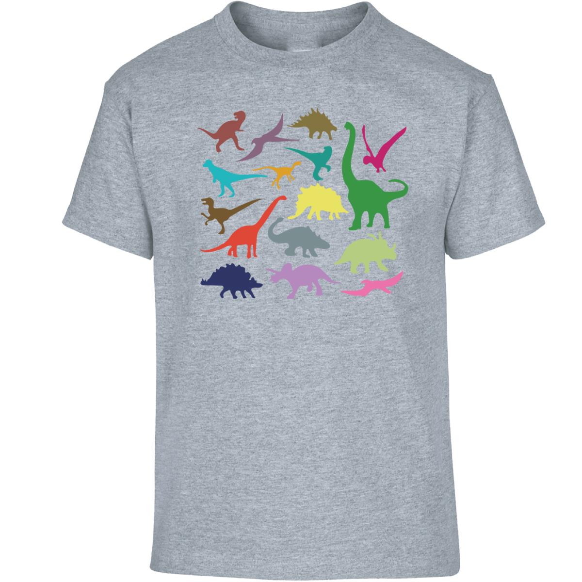 Just Dinosaurs Top Funny Animal Joke Natural History Velociraptor Kids T Shirt - Picture 12 of 13