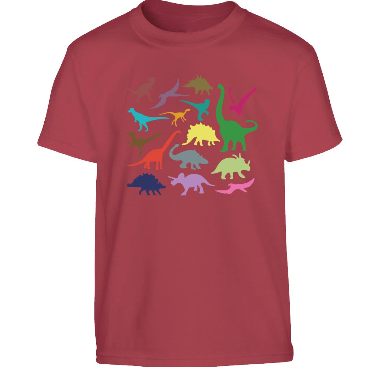 Just Dinosaurs Top Funny Animal Joke Natural History Velociraptor Kids T Shirt - Picture 10 of 13