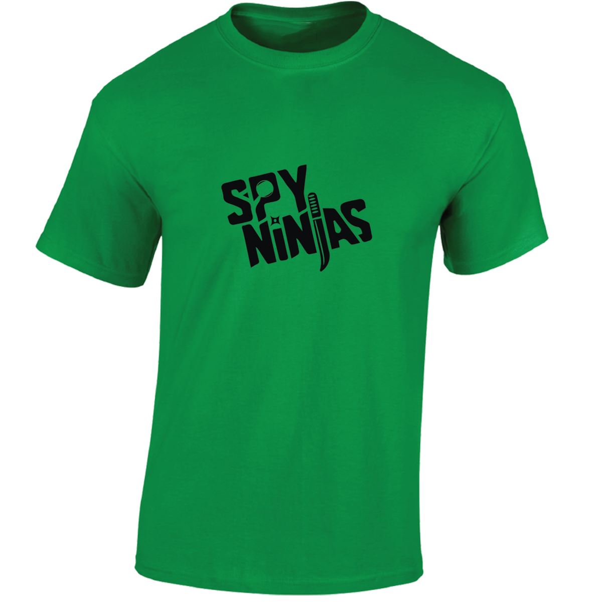 SPY NINJAS MENS T Shirt CWC Youtuber Printed Classic Top Casual Cool