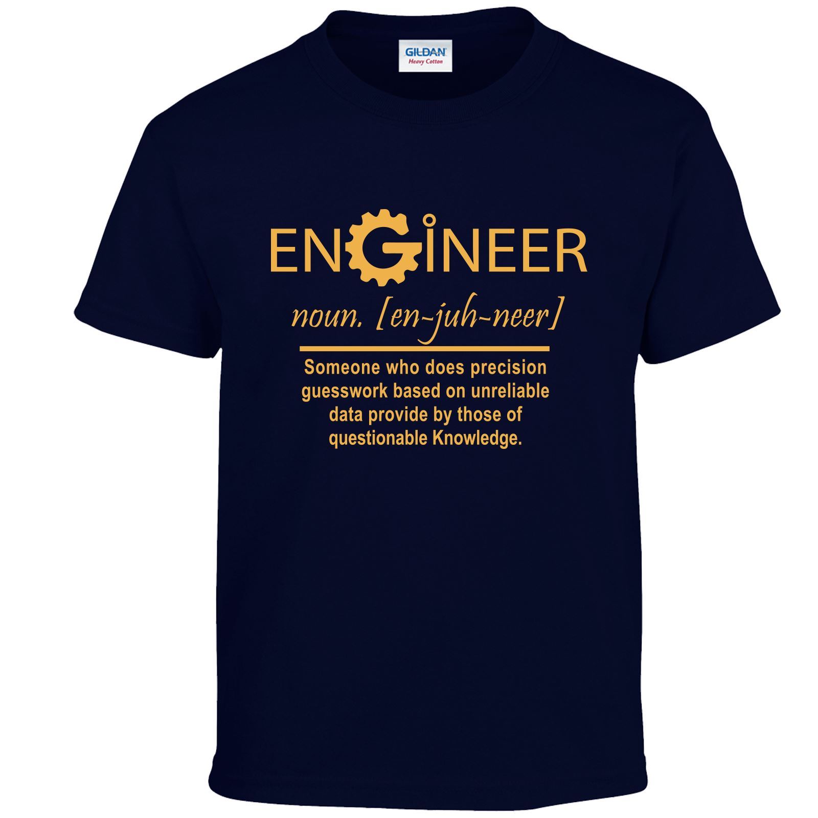 Engineer - Noun Mens Youth COG Design Novelty Funny Gift Joke Inspired Birthday
