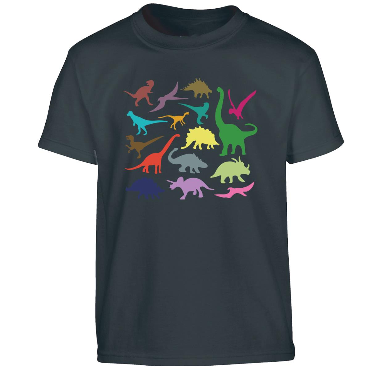 Just Dinosaurs Top Funny Animal Joke Natural History Velociraptor Kids T Shirt - Picture 5 of 13