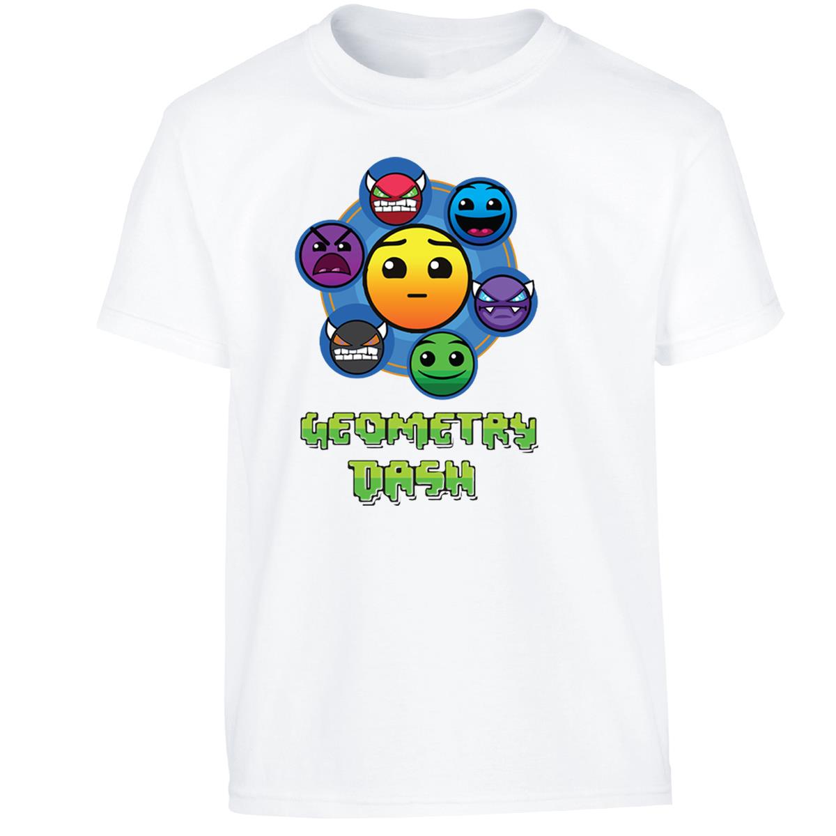 T-Shirt Geometrie Armaturenbrett Kinder Gaming Fans Jungen Mädchen coole Freizeitkleidung Geburtstagsgeschenk - Bild 13 von 13