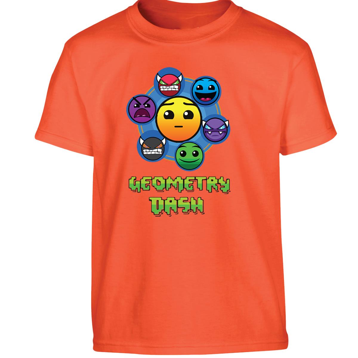 T-Shirt Geometrie Armaturenbrett Kinder Gaming Fans Jungen Mädchen coole Freizeitkleidung Geburtstagsgeschenk - Bild 9 von 13