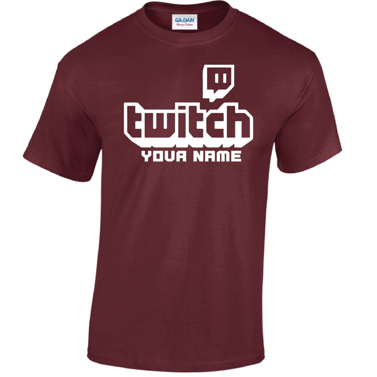 Divertido Juego Twitch TV Para Hombre Personalizado Camiseta youtuber