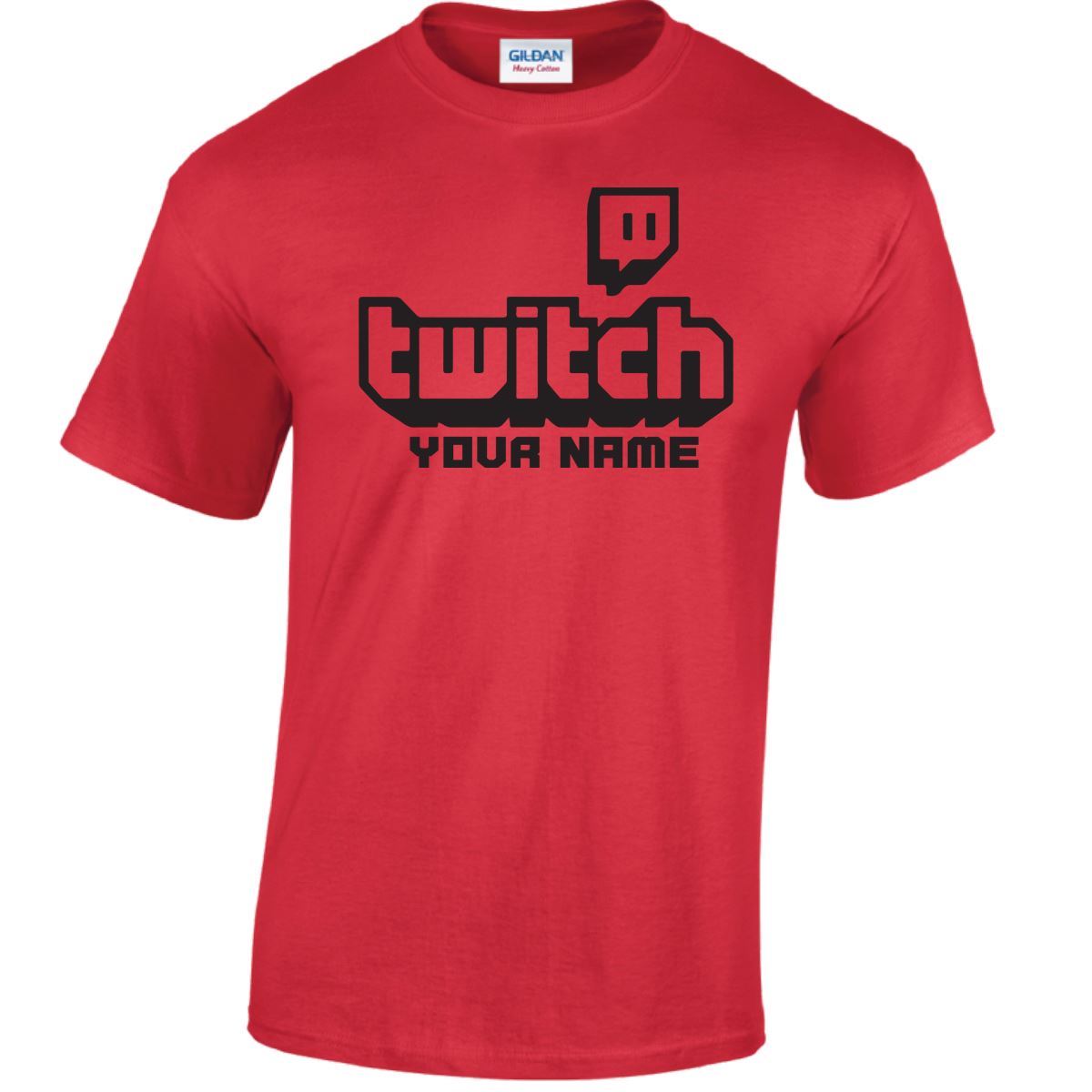 Divertido Juego Twitch TV Para Hombre Personalizado Camiseta youtuber