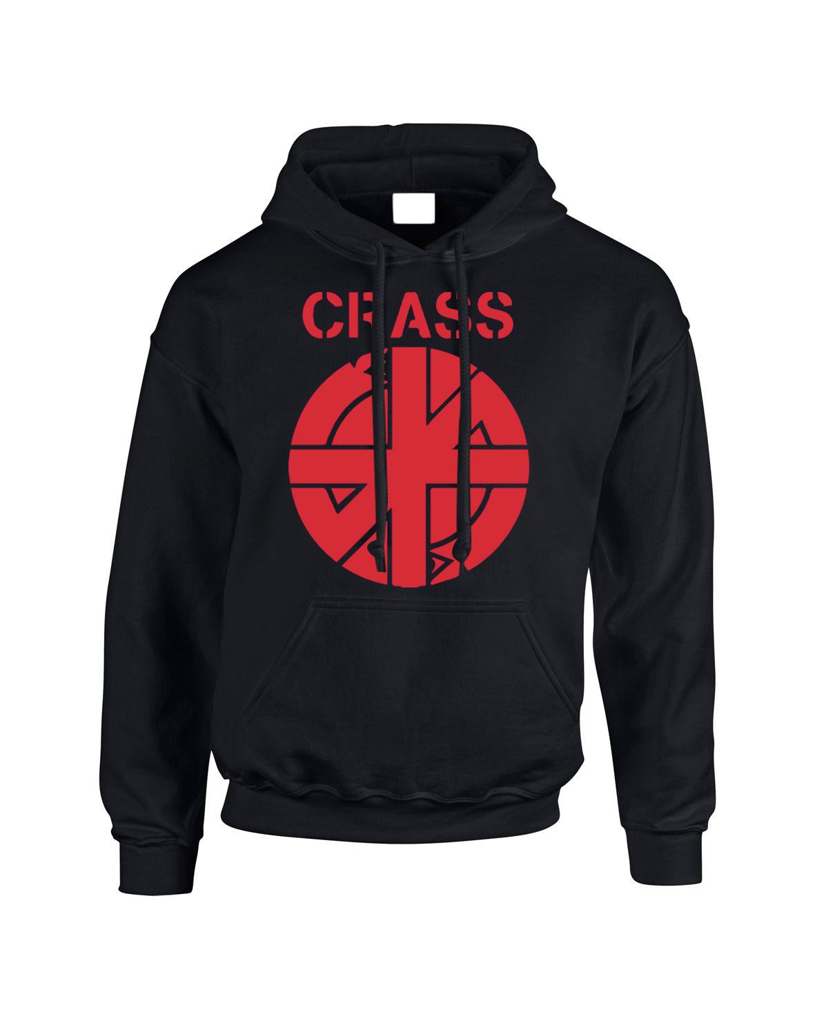 Crass Logo Symbol Anarchy Pullover Punk Rock Anarchist Mens Wear Top Hoodie - Picture 8 of 28
