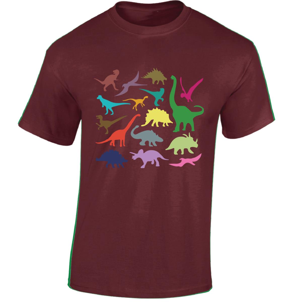 Just Dinosaurs Top lustig Tier Witz Herren T-Shirt Naturgeschichte Velociraptor - Bild 9 von 16