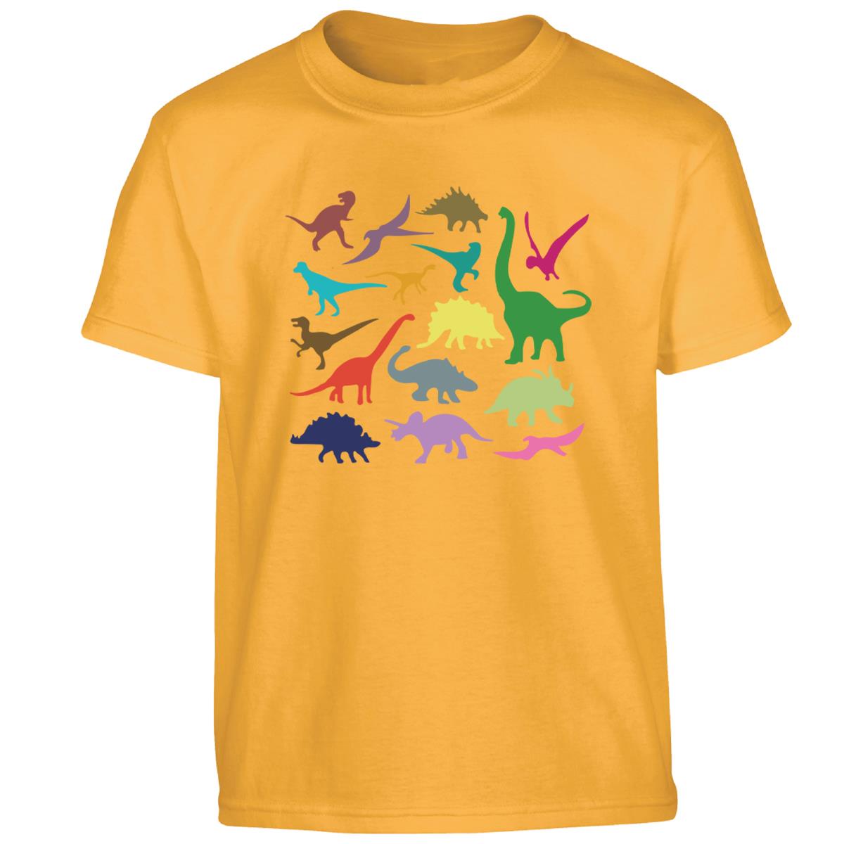 Just Dinosaurs Top Funny Animal Joke Natural History Velociraptor Kids T Shirt - Picture 6 of 13