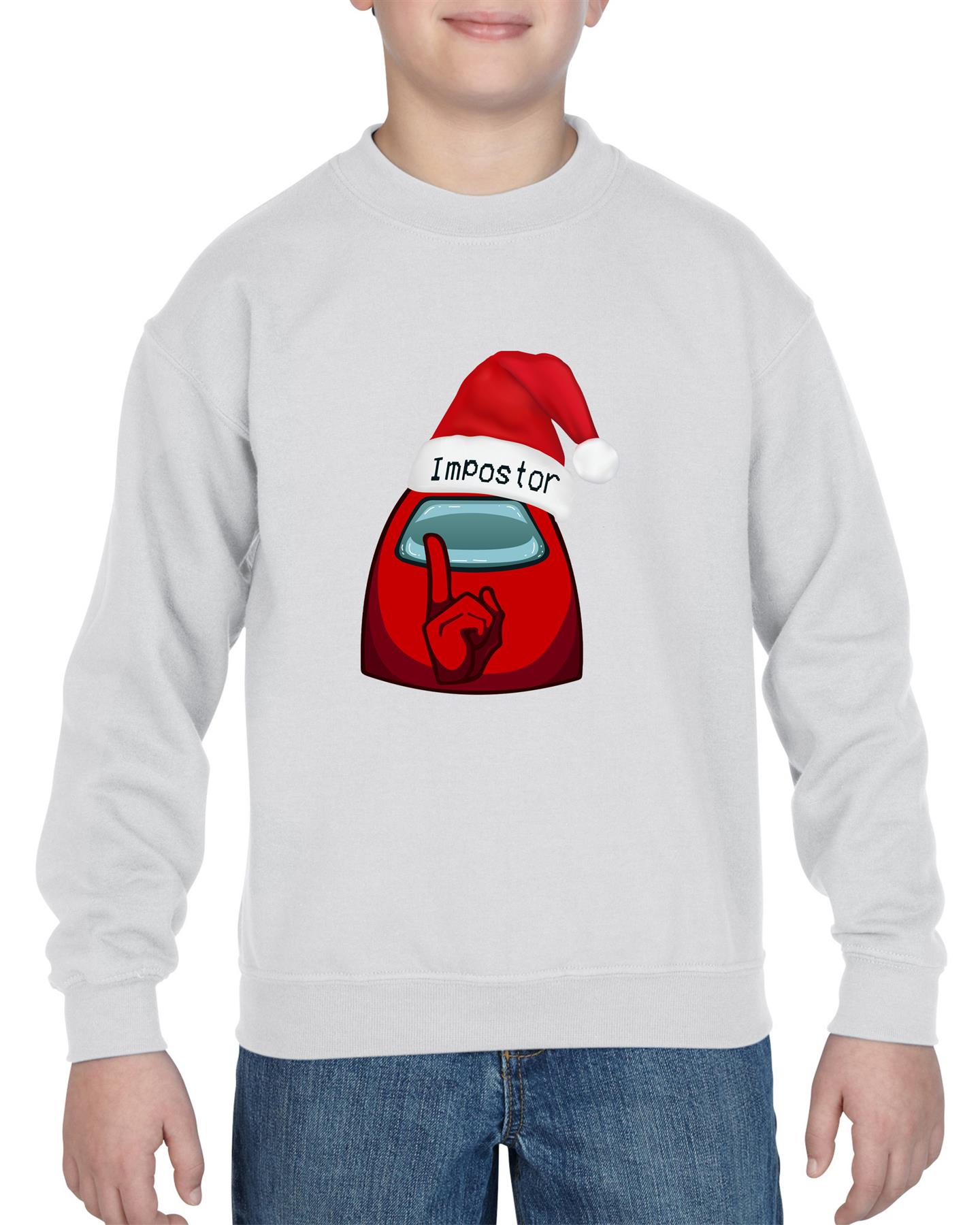 among us kids christmas jumper