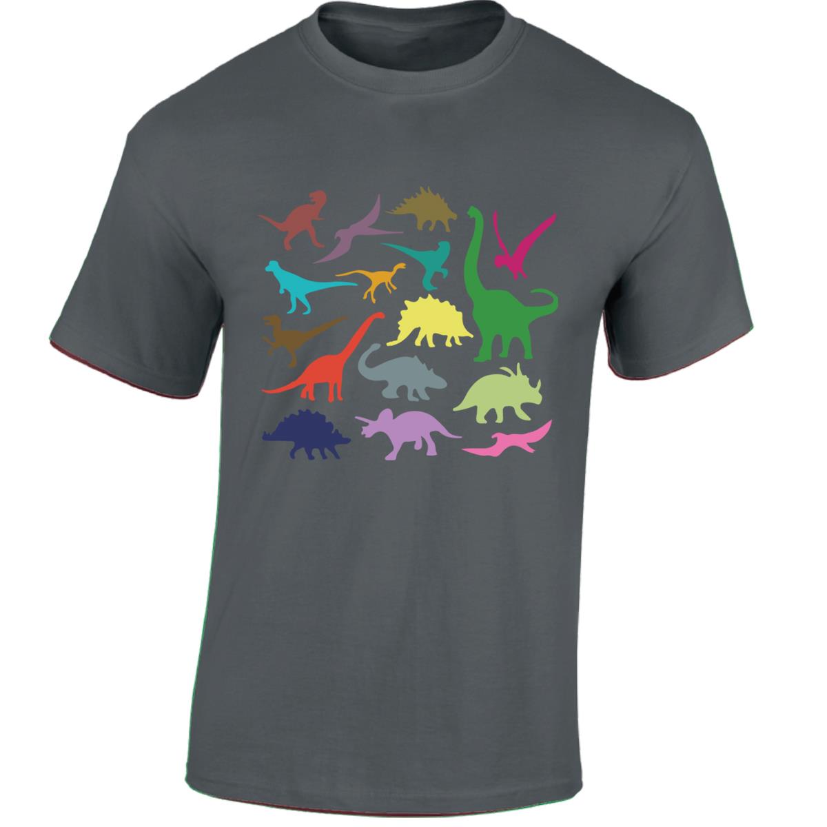 Just Dinosaurs Top lustig Tier Witz Herren T-Shirt Naturgeschichte Velociraptor - Bild 6 von 16