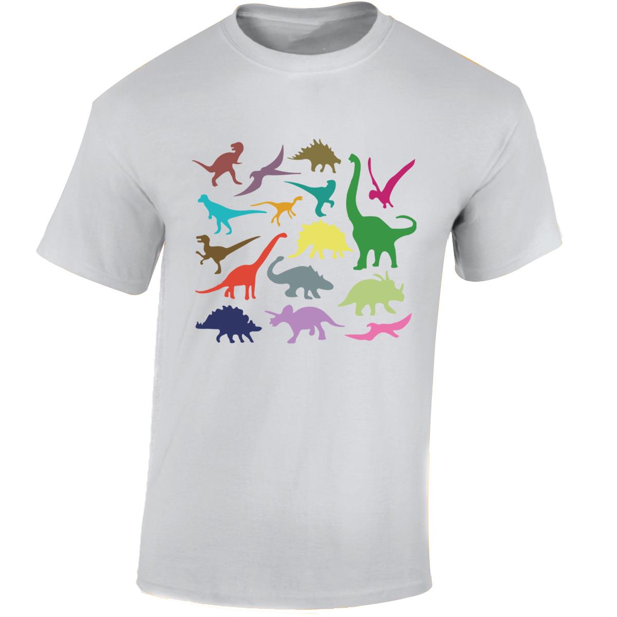Just Dinosaurs Top lustig Tier Witz Herren T-Shirt Naturgeschichte Velociraptor - Bild 16 von 16