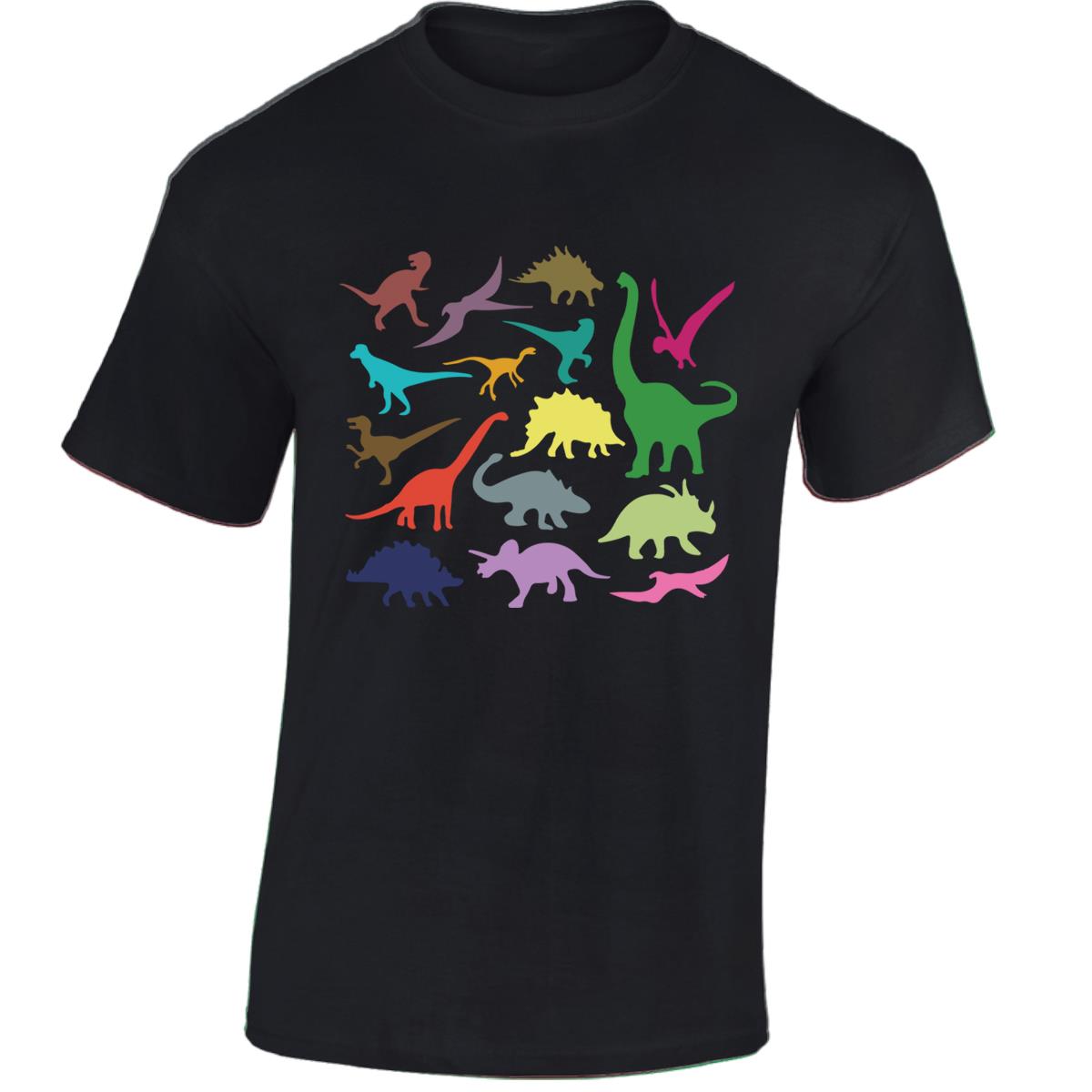 Just Dinosaurs Top lustig Tier Witz Herren T-Shirt Naturgeschichte Velociraptor - Bild 5 von 16