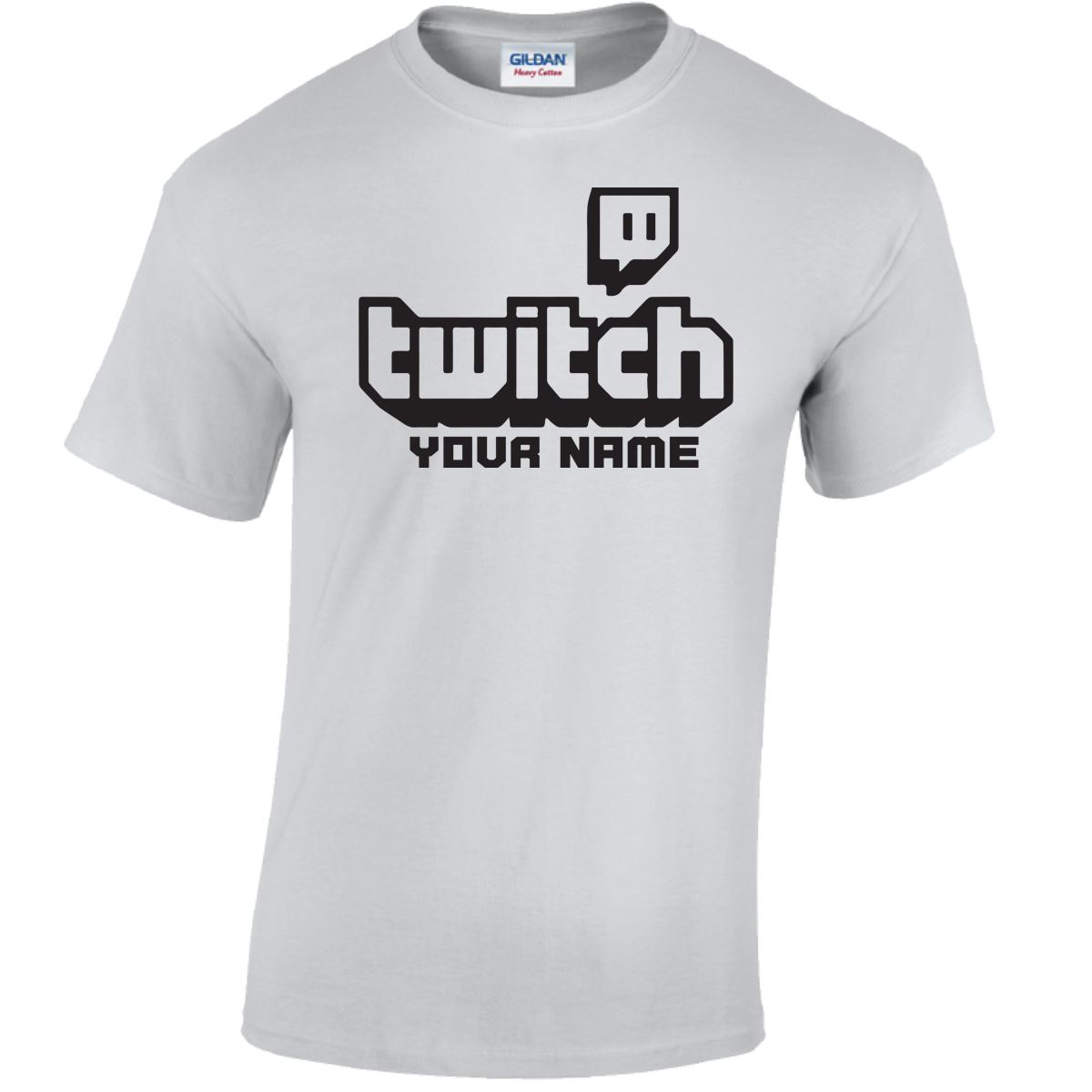Divertido Juego Twitch TV Para Hombre Personalizado Camiseta youtuber