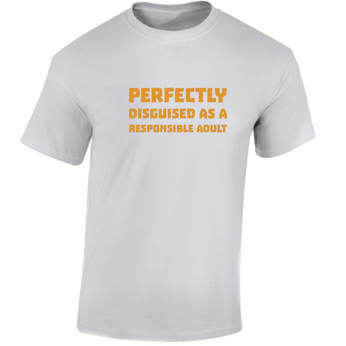 Perfectly Disguised As A Responsible Adult Funny Mens Womens T shirt Slogan Tee - Picture 46 of 48