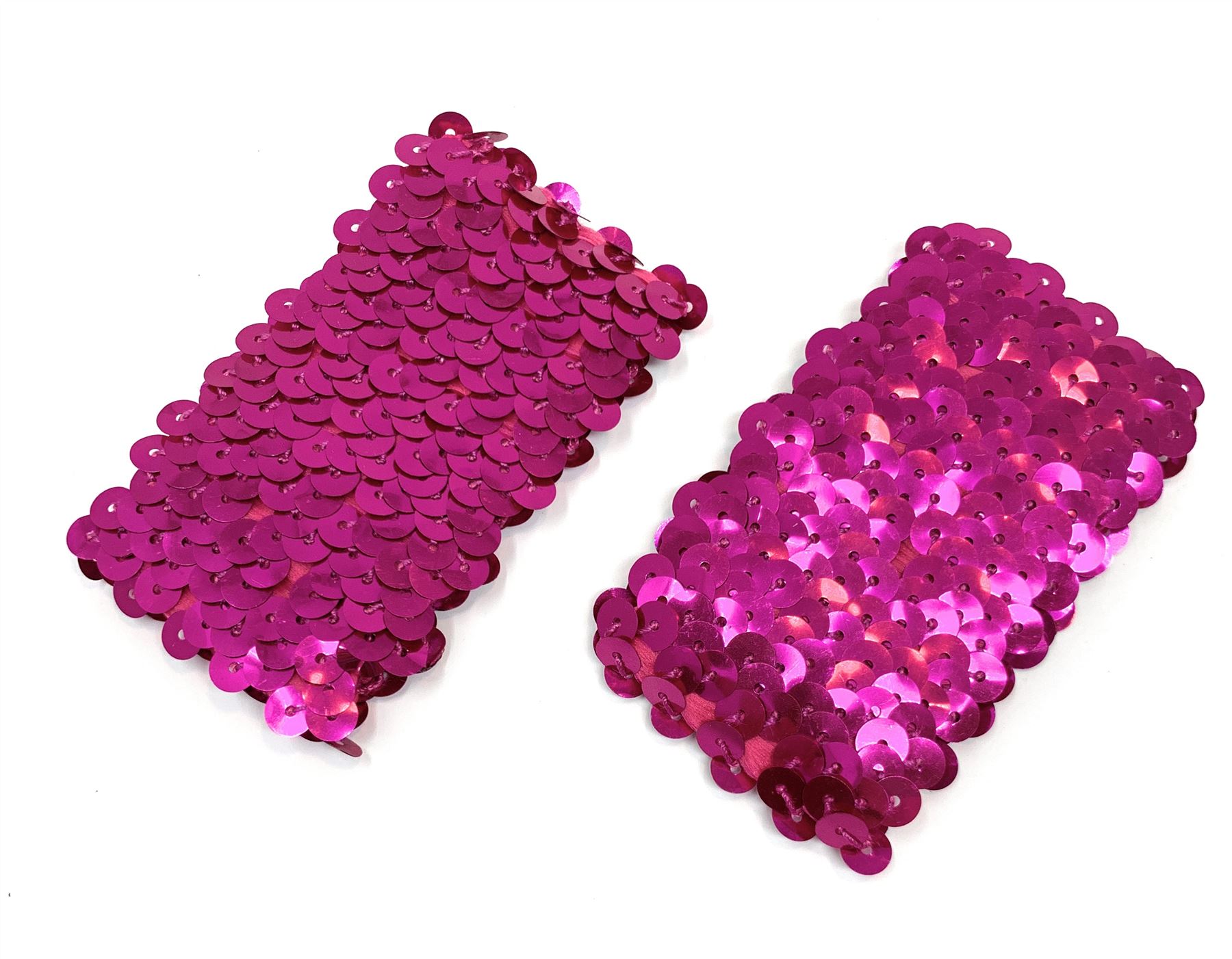 *Reino Unido* 2x Muñequera Elástica Lentejuelas de Colores Nuevo Elástico Delgado Par - Imagen 42 de 50