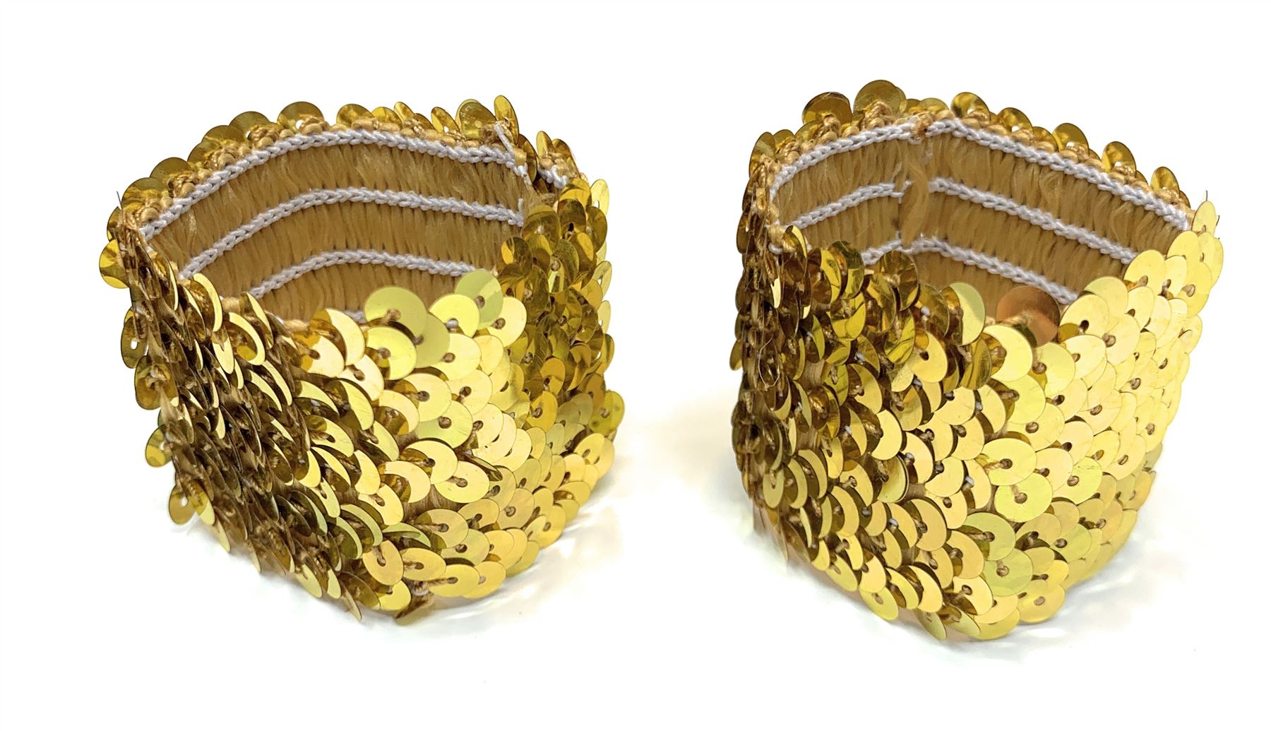 *Reino Unido* 2x Muñequera Elástica Lentejuelas de Colores Nuevo Elástico Delgado Par - Imagen 17 de 50