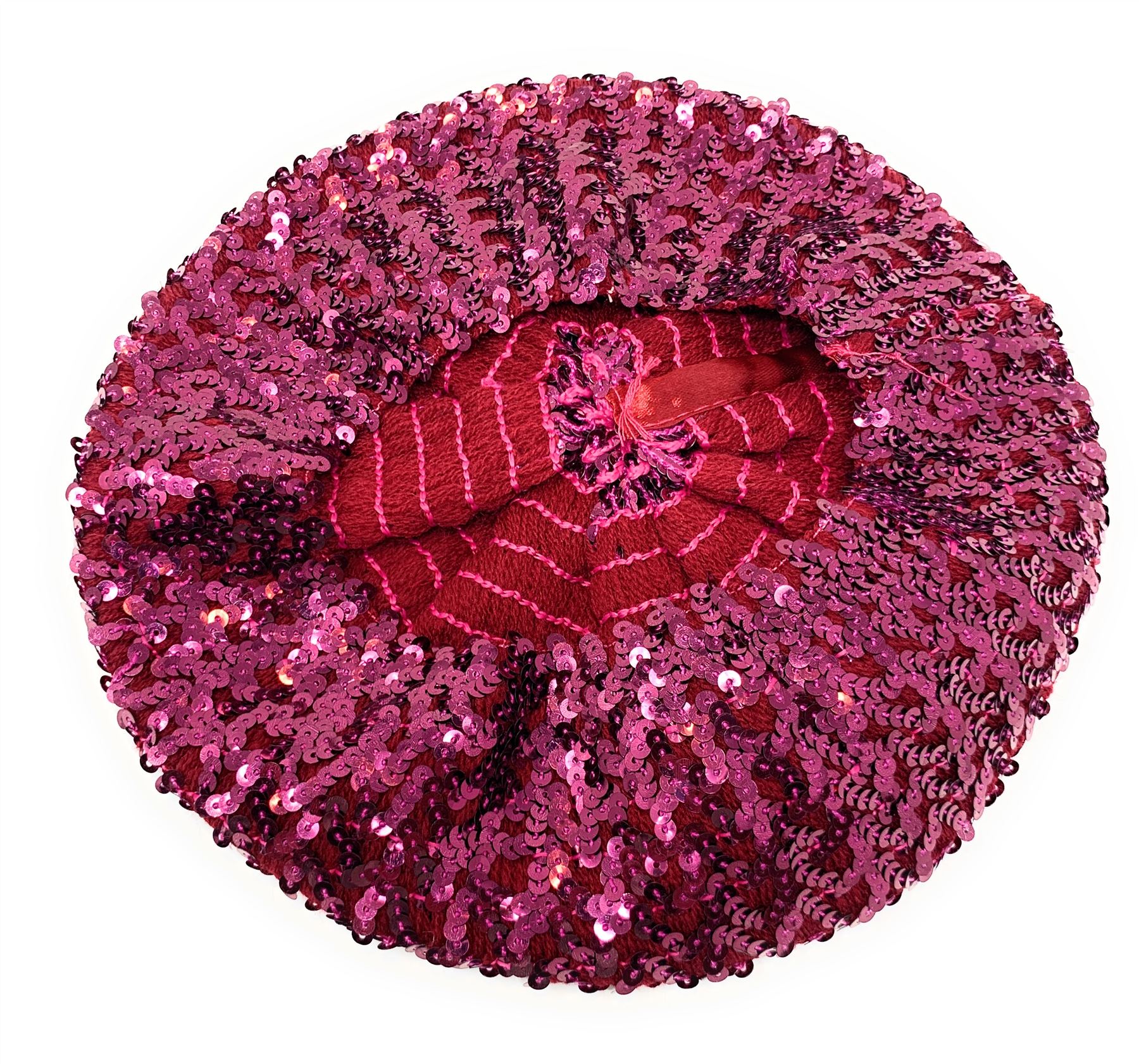 *Reino Unido* Gorra boina elástica de lentejuelas de colores gorro elegante elástico - Imagen 24 de 67