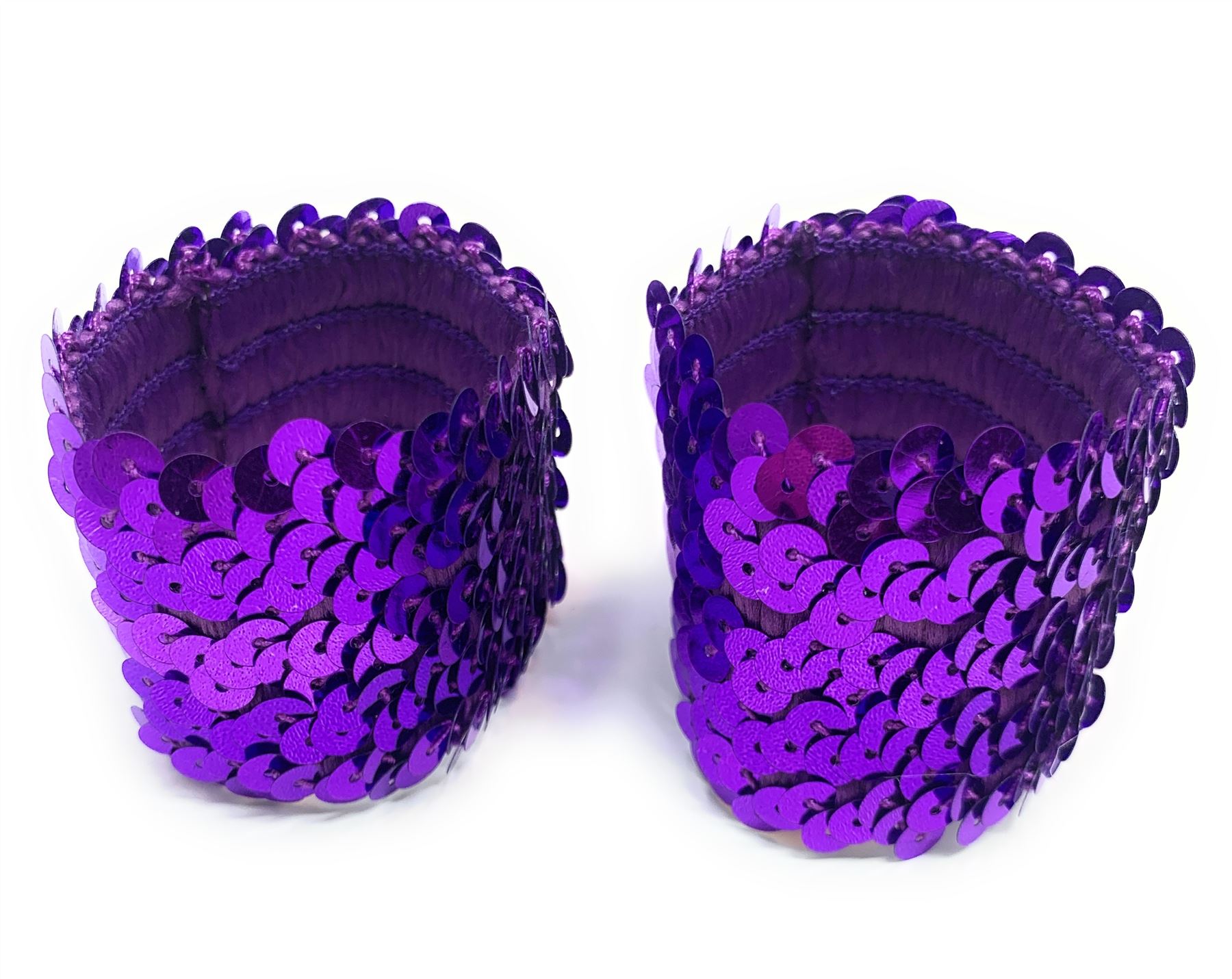 *Reino Unido* 2x Muñequera Elástica Lentejuelas de Colores Nuevo Elástico Delgado Par - Imagen 26 de 50