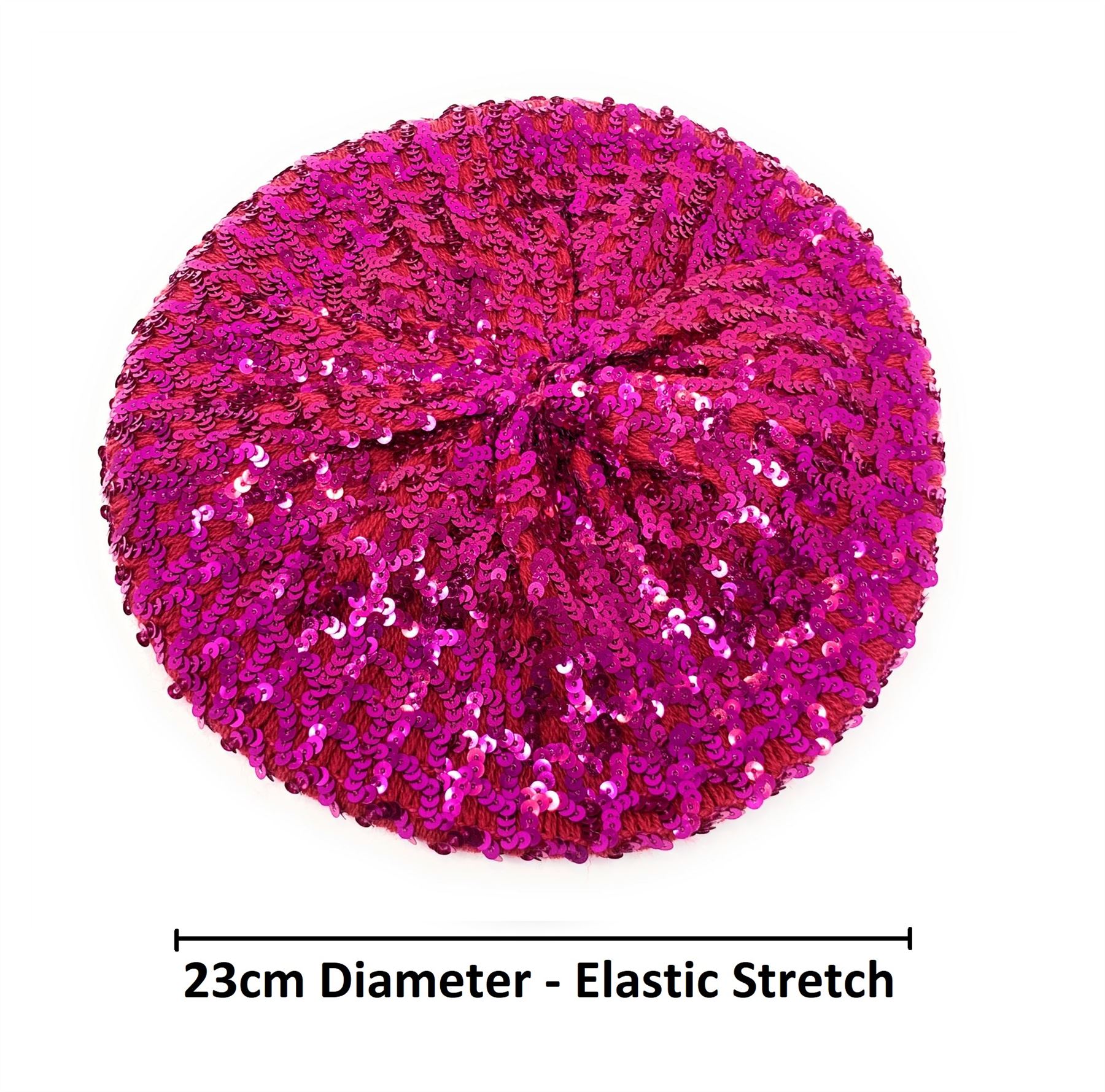 *Reino Unido* Gorra boina elástica de lentejuelas de colores gorro elegante elástico - Imagen 35 de 67