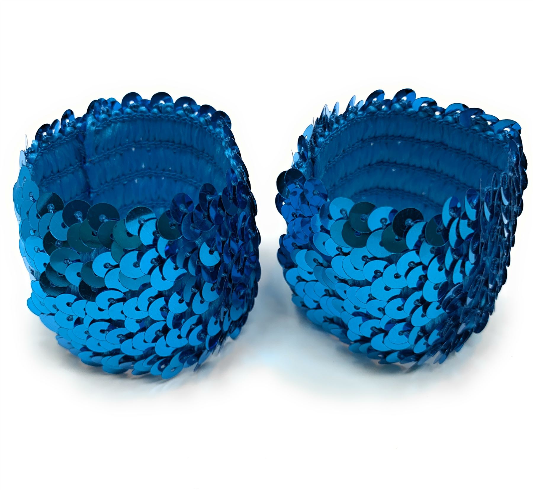 *Reino Unido* 2x Muñequera Elástica Lentejuelas de Colores Nuevo Elástico Delgado Par - Imagen 41 de 50