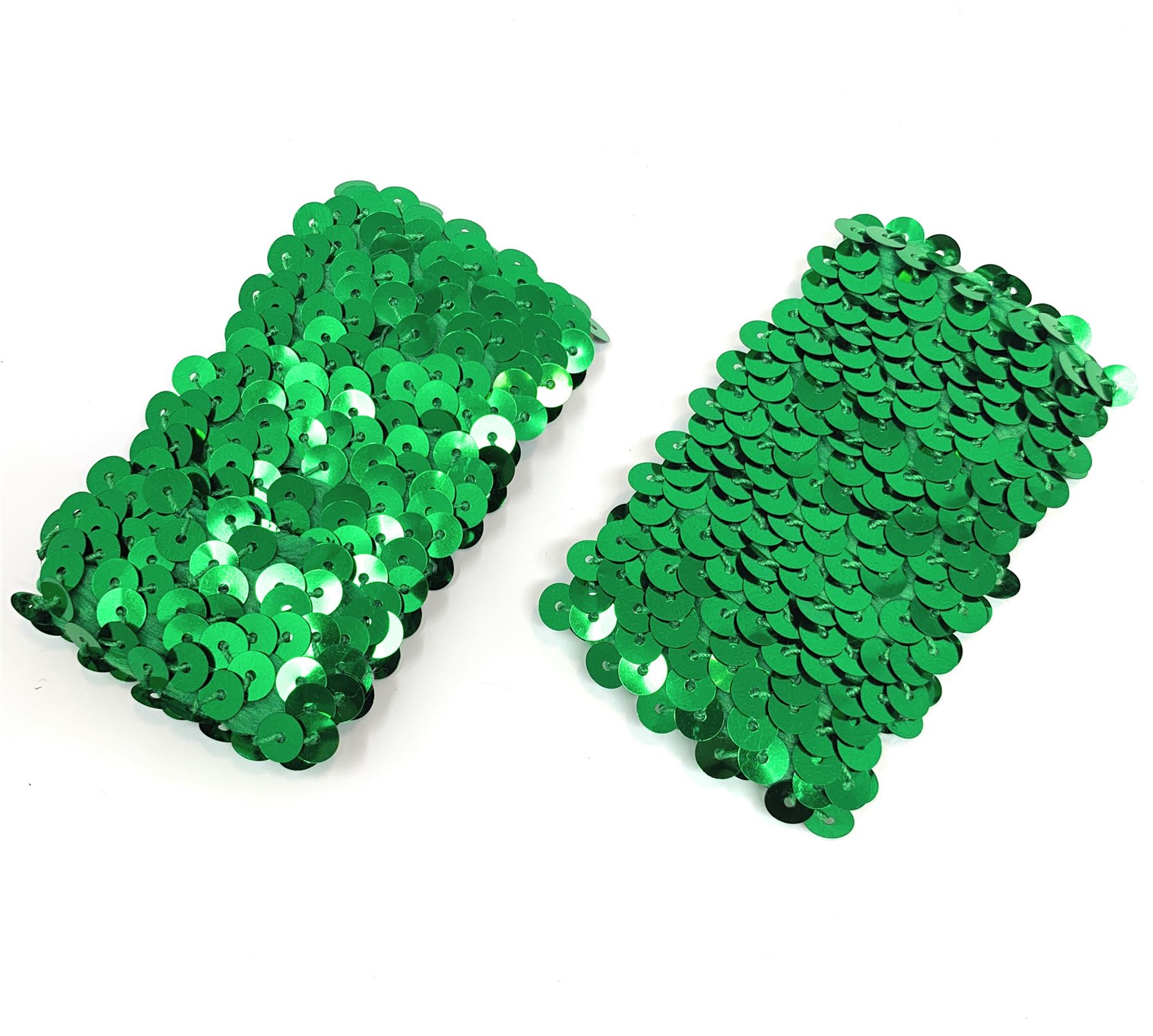 *Reino Unido* 2x Muñequera Elástica Lentejuelas de Colores Nuevo Elástico Delgado Par - Imagen 18 de 50