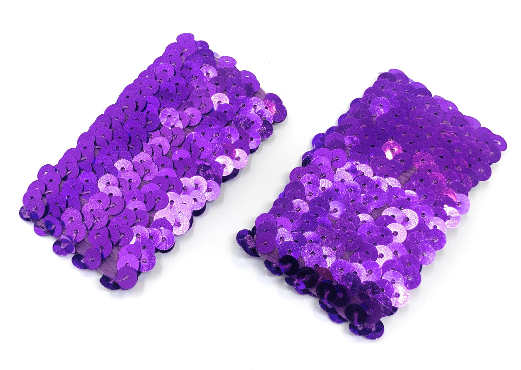 *Reino Unido* 2x Muñequera Elástica Lentejuelas de Colores Nuevo Elástico Delgado Par - Imagen 24 de 50