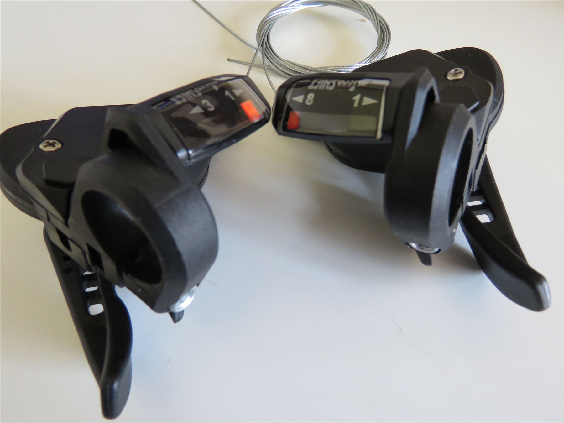 microSHIFT TS718 3 x 8 speed Thumbtap Mountain Bike Shifter Lever for Shimano eBay