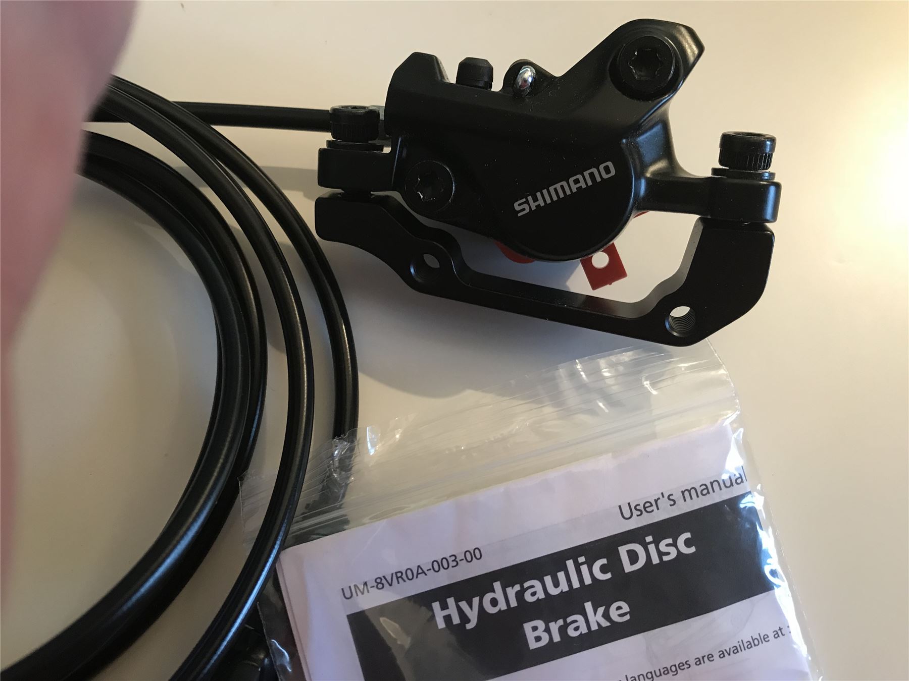 SHIMANO BR-BL-M395 Disc Brake MTB Bike Hydraulic Brake Set Front & Rear ...