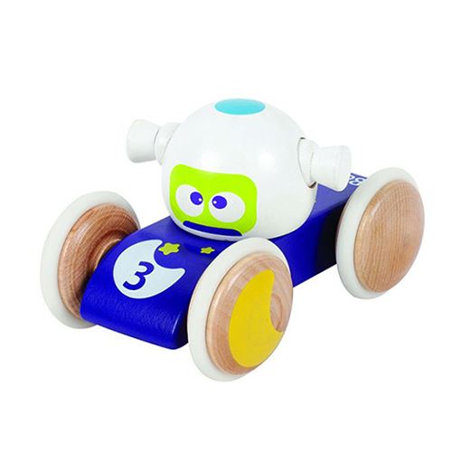 Boikido Cosmo Space Vehicle Wooden Push Along 18m+ - Picture 3 of 4