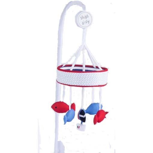 red kite ship ahoy travel cot