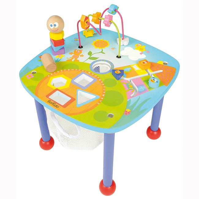 Boikido Activity Table Garden Wooden Toy  18 mths+