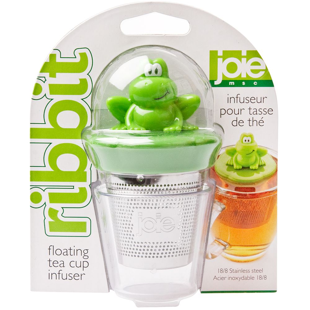 Joie Ribbit Frog TEA Infuser Floating CUP Brewer Stainless Steel