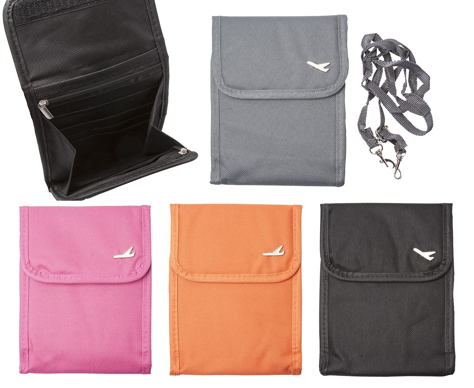 Passport Holder Travel Bag Wallet Purse Document Organiser Ticket