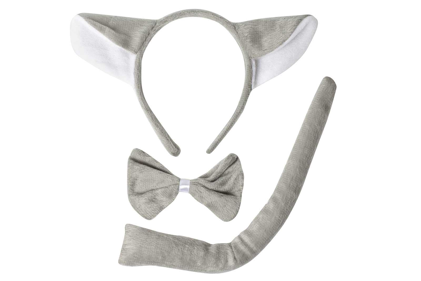 Animal Costume Tail and Ear Headband Set Fancy Dress Kids and Adults eBay