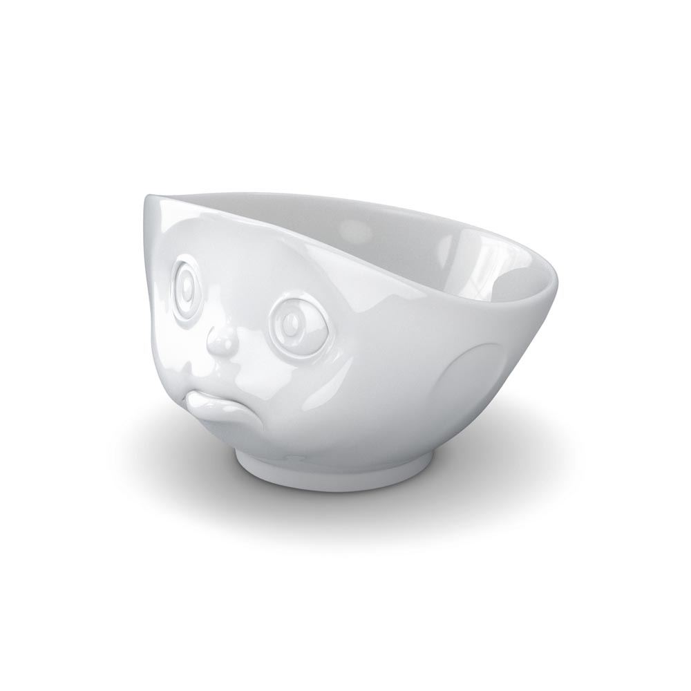 Tassen Face Bowls White Porcelain with Grinning Kissing Happy Faces
