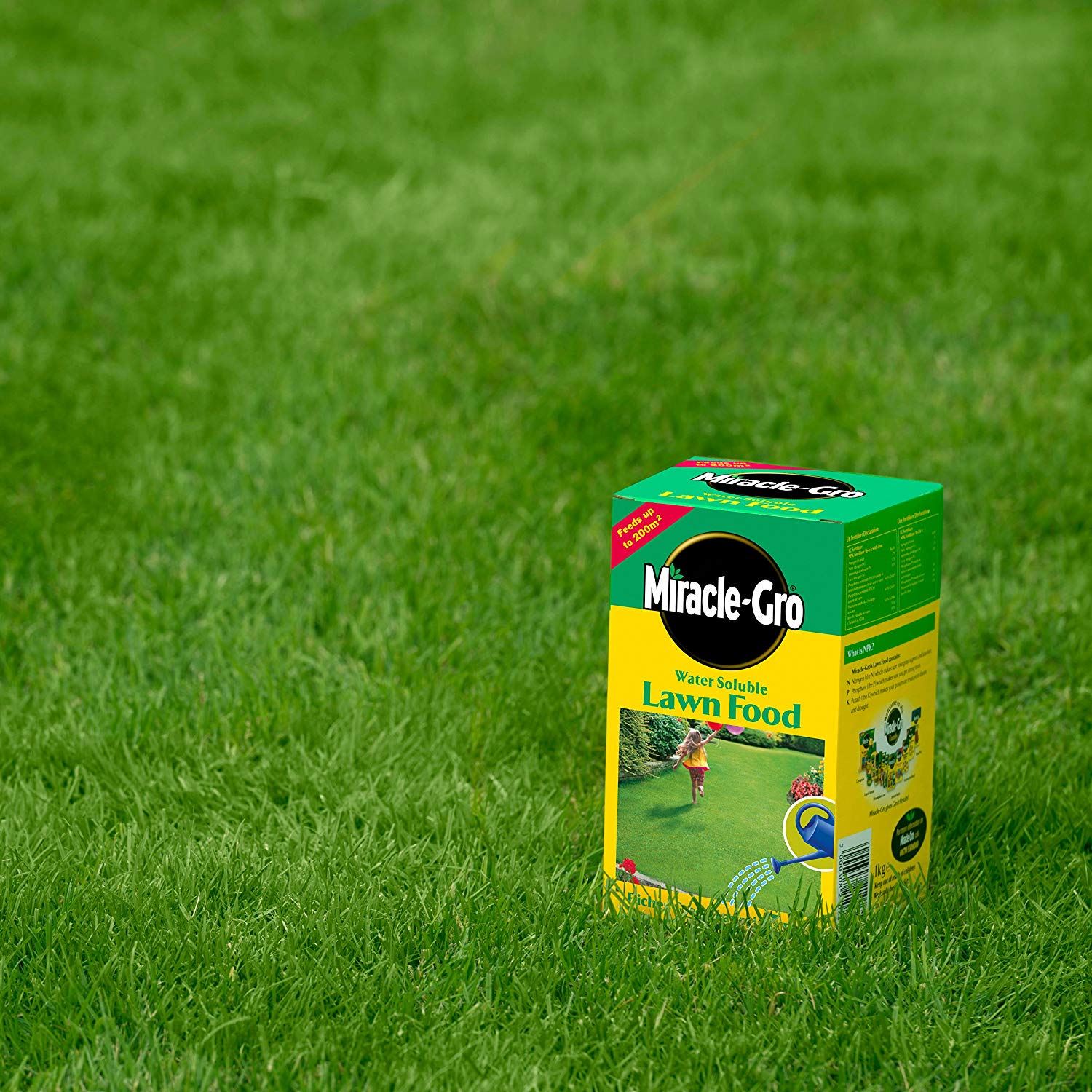 Miracle Grow Water Soluble Richer Lawn Grass Food Fertiliser Feed 1 Kg Garden 5000308210731 eBay
