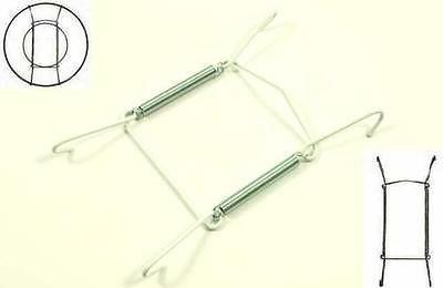 28cm 2 7.5/" 11/" 19cm Wire Spring Plate Wall Hanger Holders Stand Medium No