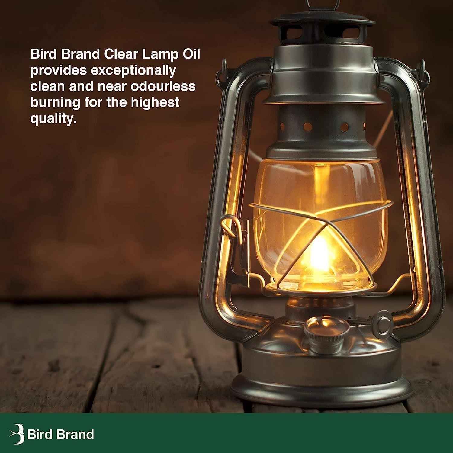 Bird Brand Clear Lamp Oil Indoor Outdoor Fuel Oil Lamps Burning Torches